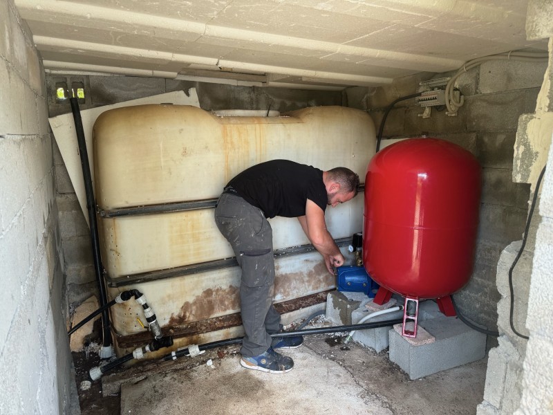 remplacement des installations vétuste par ICP Rénov sur Anthéor proche des Adrets de l’Estérel