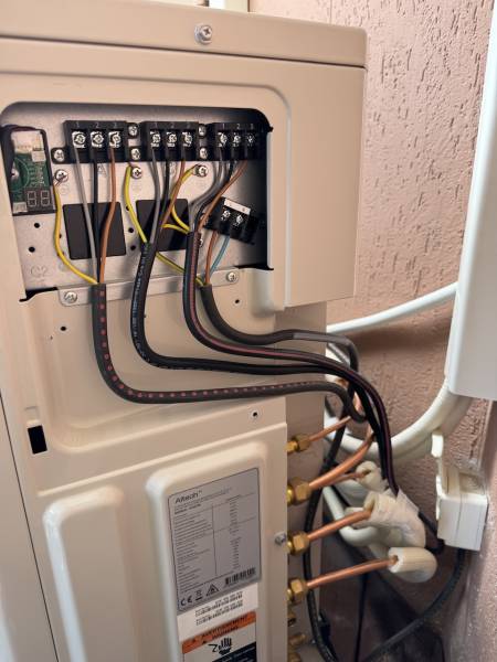 raccordement du système de climatisation Altech a saint raphael